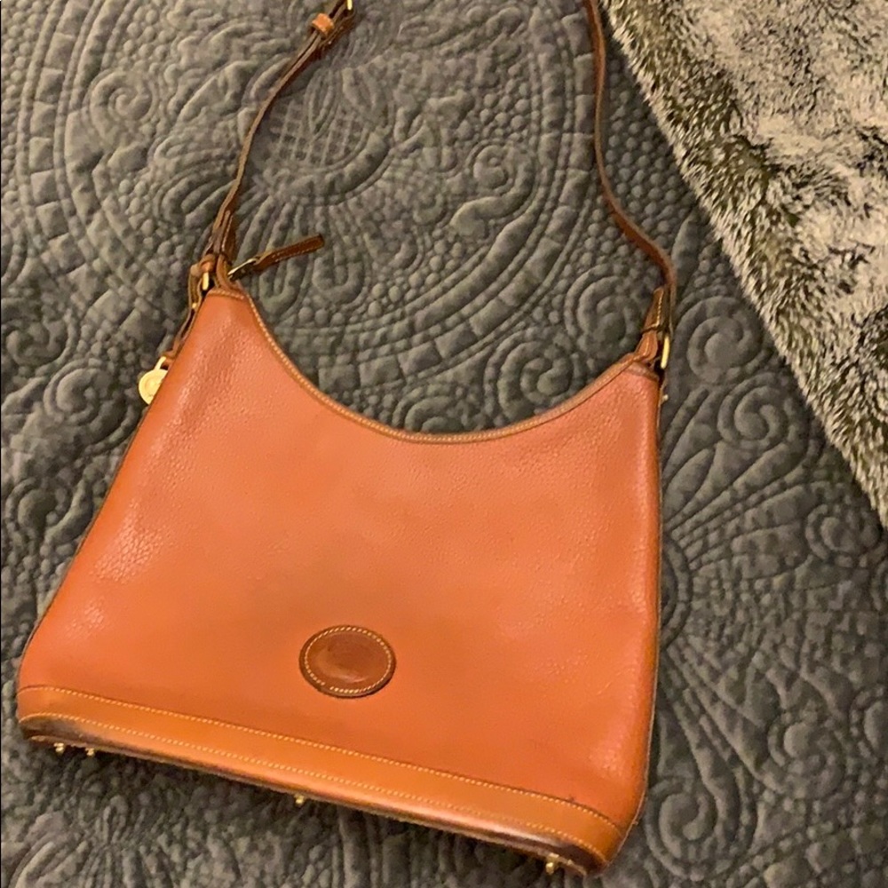 Vintage 1980s Dooney & Bourke leather handbag